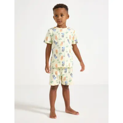 Lindex Bluey Pyjama Set - Yellow - 92