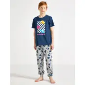 Lindex Fall Guys Pyjama Set - Navy - 158/164