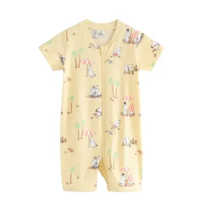 Lindex Moomin Pyjama Romper - Yellow - 62