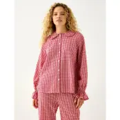 Lindex Nattskjorta I Bäckebölja - Red - S