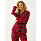 Lindex Pyjamasskjorte I Flonel - Red - L