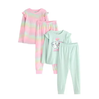 Lindex Pyjama 2 P Kawaii Rainbow Multi/patterned