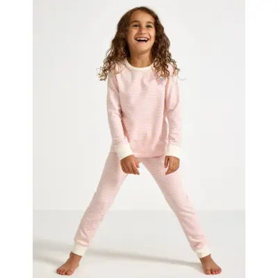 Lindex Pyjama Set - Pink - 98/104