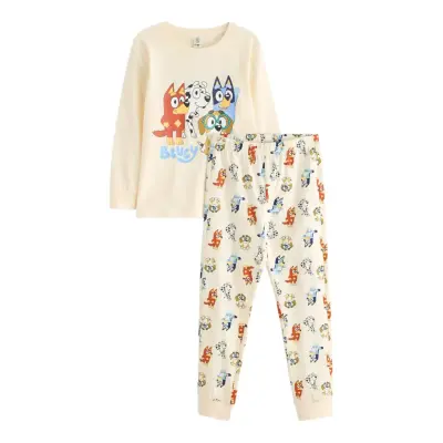 Lindex Pyjama Bluey Kräm