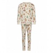 Lindex Pyjama Ginger Bread Beige