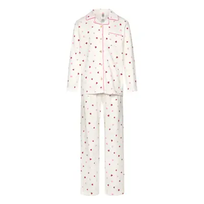 Lindex Pyjama Hearts Vit