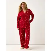 Lindex Pyjama Jersey - Red - XS
