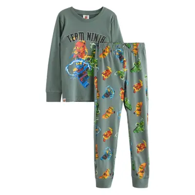Lindex Pyjama Ninjago - Green - 98/104