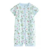 Lindex Pyjama Romper - Blue - 104