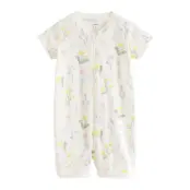Lindex Pyjama Romper - Cream - 74