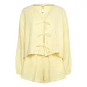 Lindex Pyjama Set Cotton Gauze Gul