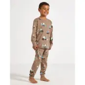 Lindex Pyjama Set - Khaki green - 92