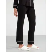 Lindex Pyjama Shirt In Soft Jersey - Black - M
