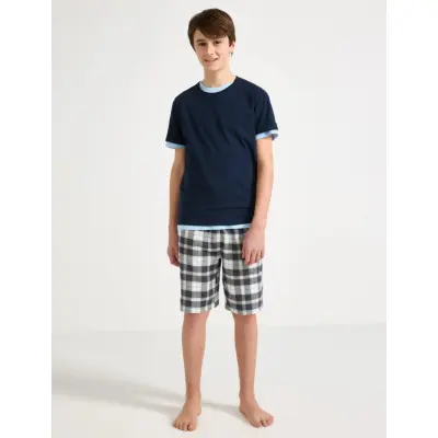 Lindex Pyjama Shorts - Black - 158/164