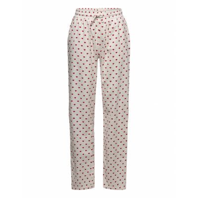 Lindex Pyjama Trousers Seersucker Rosa