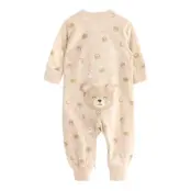 Lindex Pyjamas Bear At Back - Beige - 56