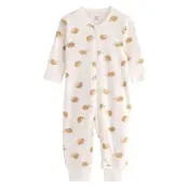 Lindex Pyjamas Hedgehog Bf - Cream - 104