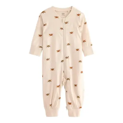 Lindex Pyjamas With Application At The Back - Beige - 68