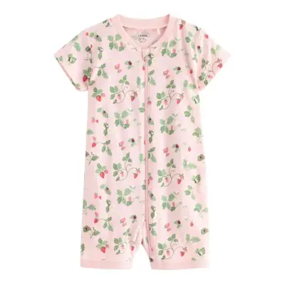 Lindex Pyjama Romper - Purple - 92