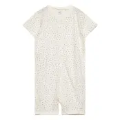Lindex Pyjamas Romper Sheep Bf - White - 50