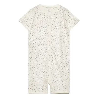 Lindex Pyjamas Romper Sheep Bf - White - 50