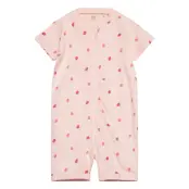 Lindex Pyjamas Romper Strawberries Rosa