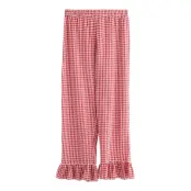 Lindex Pyjamasbyxor I Bäckebölja Röd