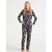 Lindex Pyjamasset - Navy - 134/140