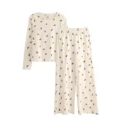 Lindex Pyjamasset Vit