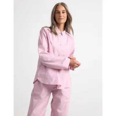 Lindex Shirt Poplin - Pink - XS