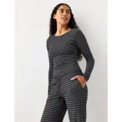 Lindex Pyjama Top - Black - S