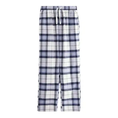 Lindex Trousers Pyjama Flannel Blå