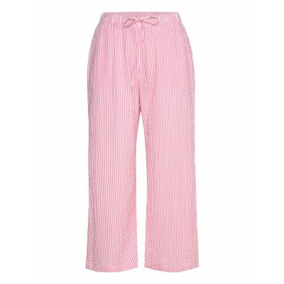 Lindex Pyjamasbyxor I Bäckebölja Rosa