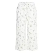 Lindex Trousers Pyjama Seersucker - White - S