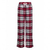 Lindex Trousers Pyjamas Flannel Röd