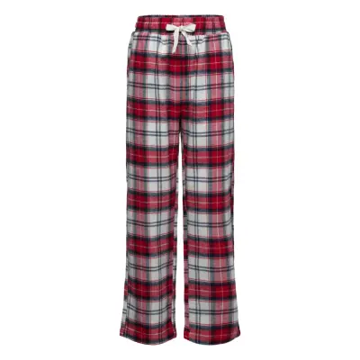Lindex Trousers Pyjamas Flannel Röd
