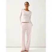 Lindex Wide Pyjama Trousers - Pink - M