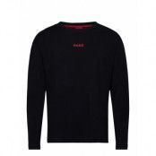 HUGO Linked Ls-Shirt Svart