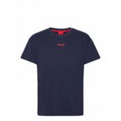 Linked T-Shirt Designers T-shirts Short-sleeved Navy HUGO