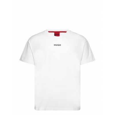 Linked T-Shirt Designers T-shirts Short-sleeved Vit HUGO