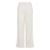 Linn Flannel Trousers Pyjamasbyxor Mjukisbyxor Vit Gina Tricot