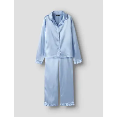 LMTD Nlfnightys Pyjamas Set - Blue - 146-152