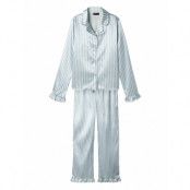 LMTD Nlfnightystripe Pyjamas Set Blå