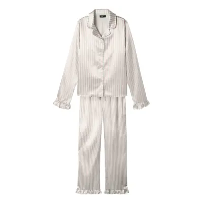 LMTD Nlfnightystripes Pyjamas Set Rosa