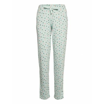 Long Pants Pyjamasbyxor Mjukisbyxor Blå Schiesser
