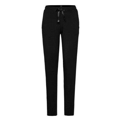 Long Pants Pyjamasbyxor Mjukisbyxor Svart Schiesser