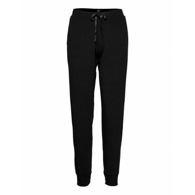 Long Pants *Villkorat Erbjudande Pyjamasbyxor Mjukisbyxor Svart Schiesser