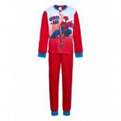 Long Pyjama In Box *Villkorat Erbjudande Pyjamas Set Röd Spider-man