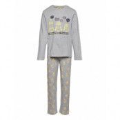 Long Pyjama *Villkorat Erbjudande Pyjamas Set Multi/mönstrad Minions