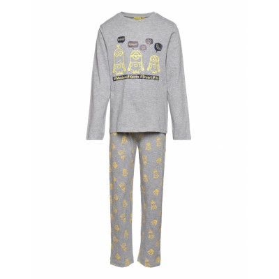 Long Pyjama *Villkorat Erbjudande Pyjamas Set Multi/mönstrad Minions